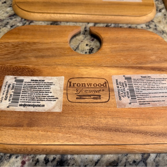 IRONWOOD Paso Robles Canapé Trays (6)